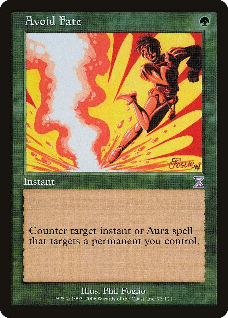 Esquive du destin — Time Spiral Timeshifted — Magic: The Gathering