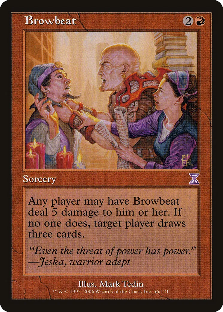 Browbeat — Time Spiral Timeshifted — Magic: The Gathering