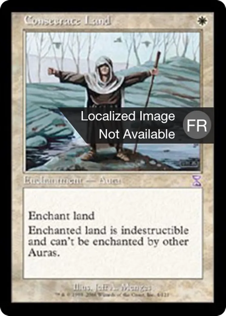 Terrain consacré from Time Spiral Timeshifted - Magic: The Gathering
