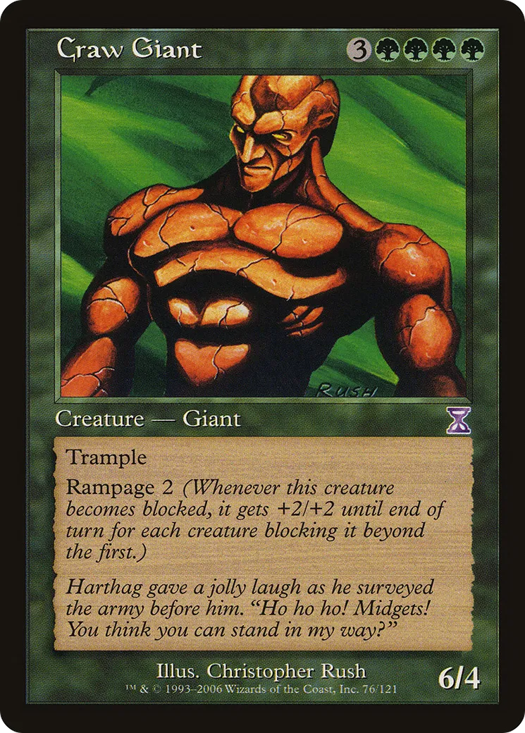 Géant vorace — Time Spiral Timeshifted — Magic: The Gathering