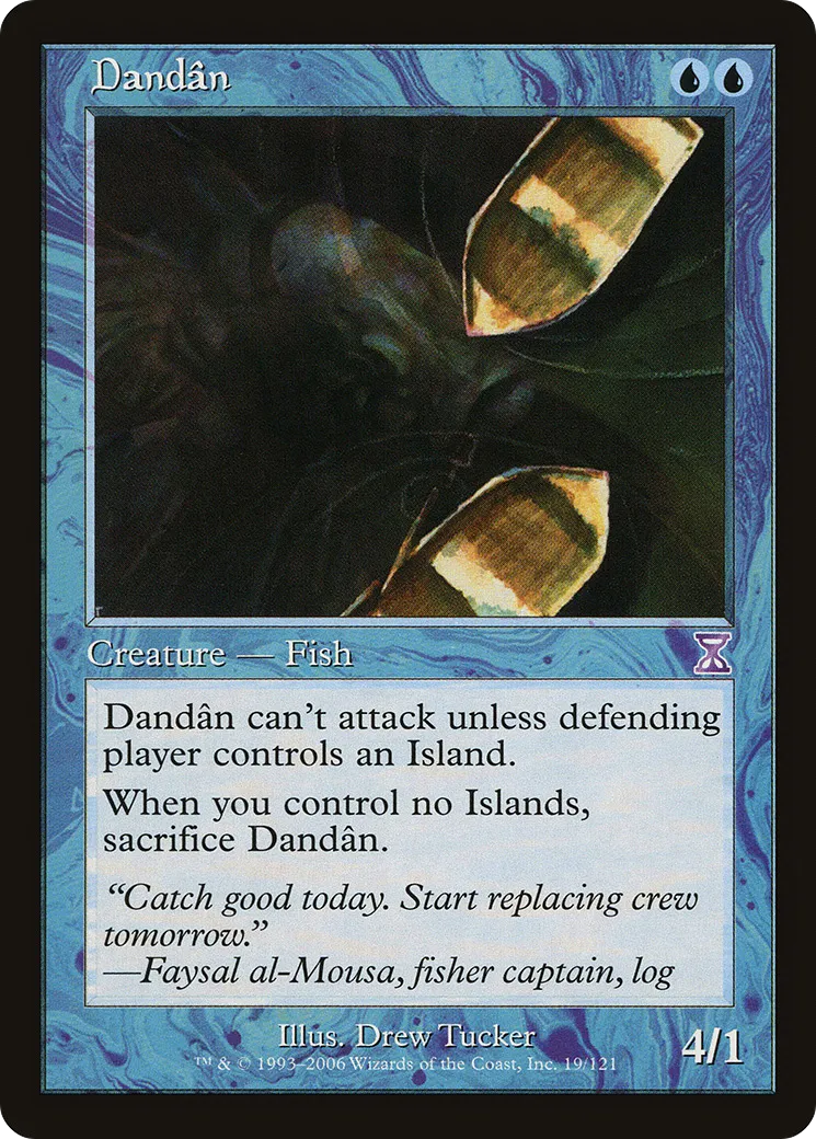 Dandân from Time Spiral Timeshifted - Magic: The Gathering