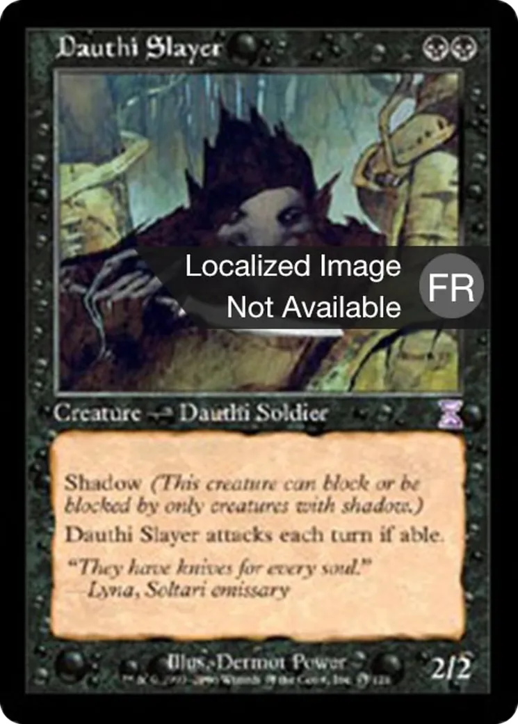 Tueur dauthi — Time Spiral Timeshifted — Magic: The Gathering