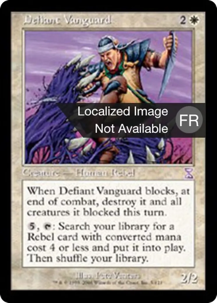 Avant-garde provocante — Time Spiral Timeshifted — Magic: The Gathering