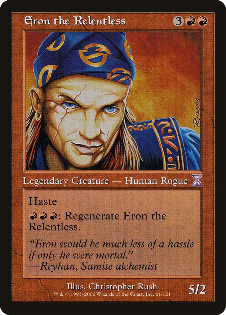 Eron the Relentless — Time Spiral Timeshifted — Magic: The Gathering