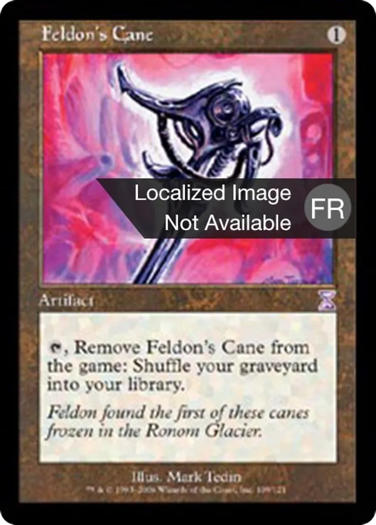Canne de Feldonn — Time Spiral Timeshifted — Magic: The Gathering