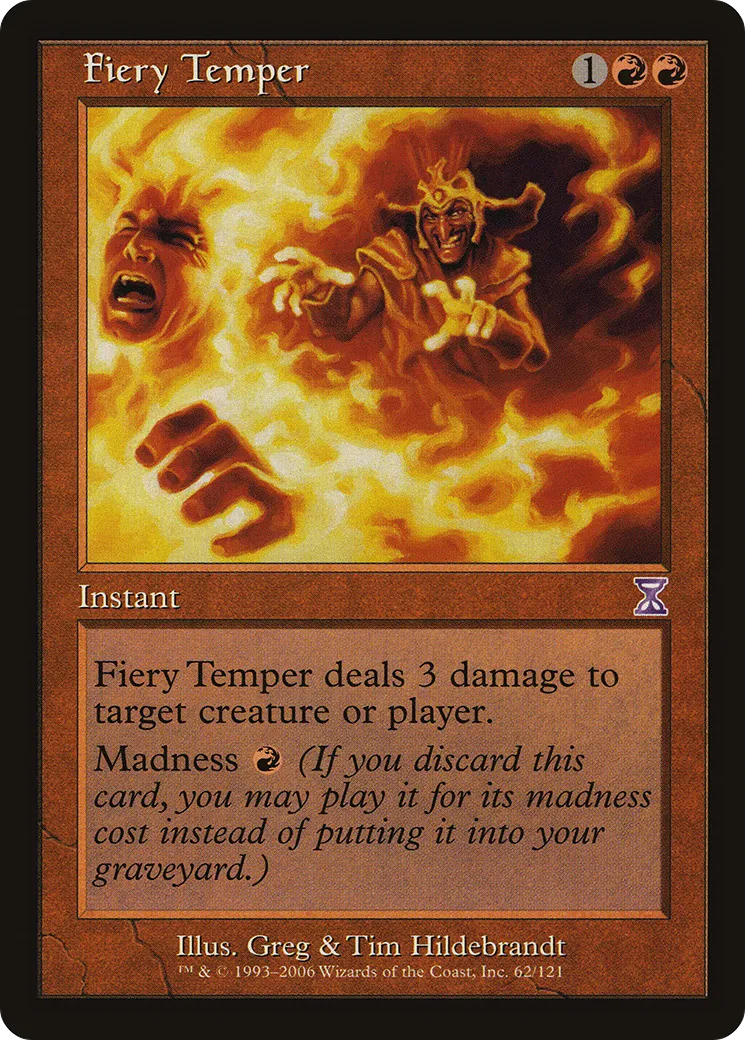 Tempérament fougueux — Time Spiral Timeshifted — Magic: The Gathering