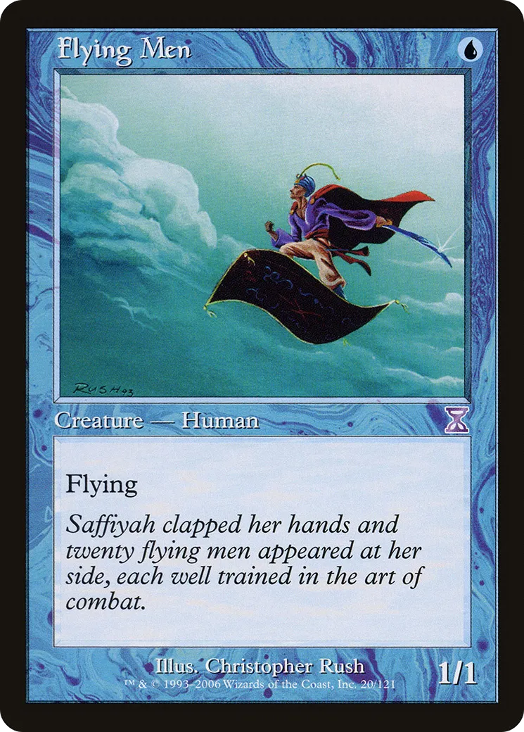 Flying Men — Time Spiral Timeshifted — Magic: The Gathering