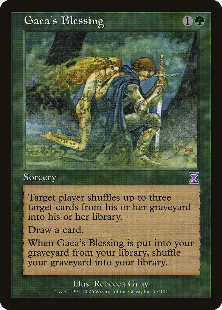 Gaea's Blessing — Time Spiral Timeshifted — Magic: The Gathering