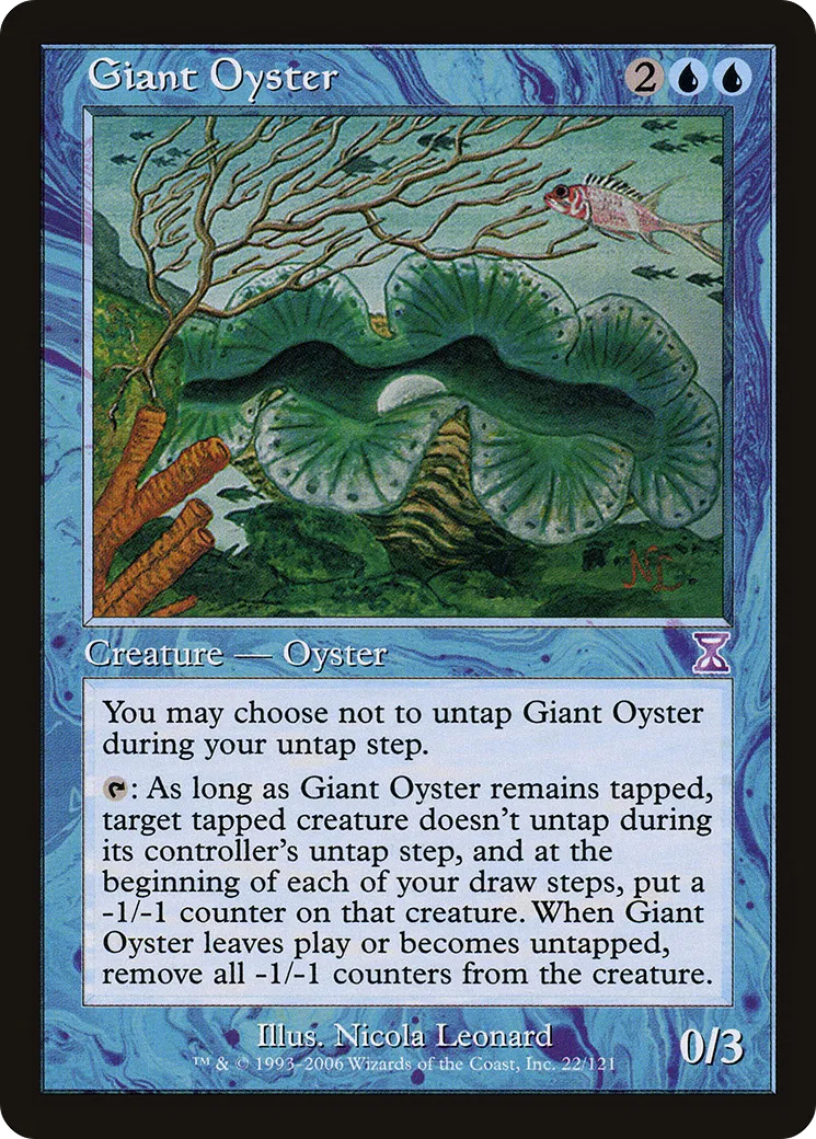 Giant Oyster — Time Spiral Timeshifted — Magic: The Gathering