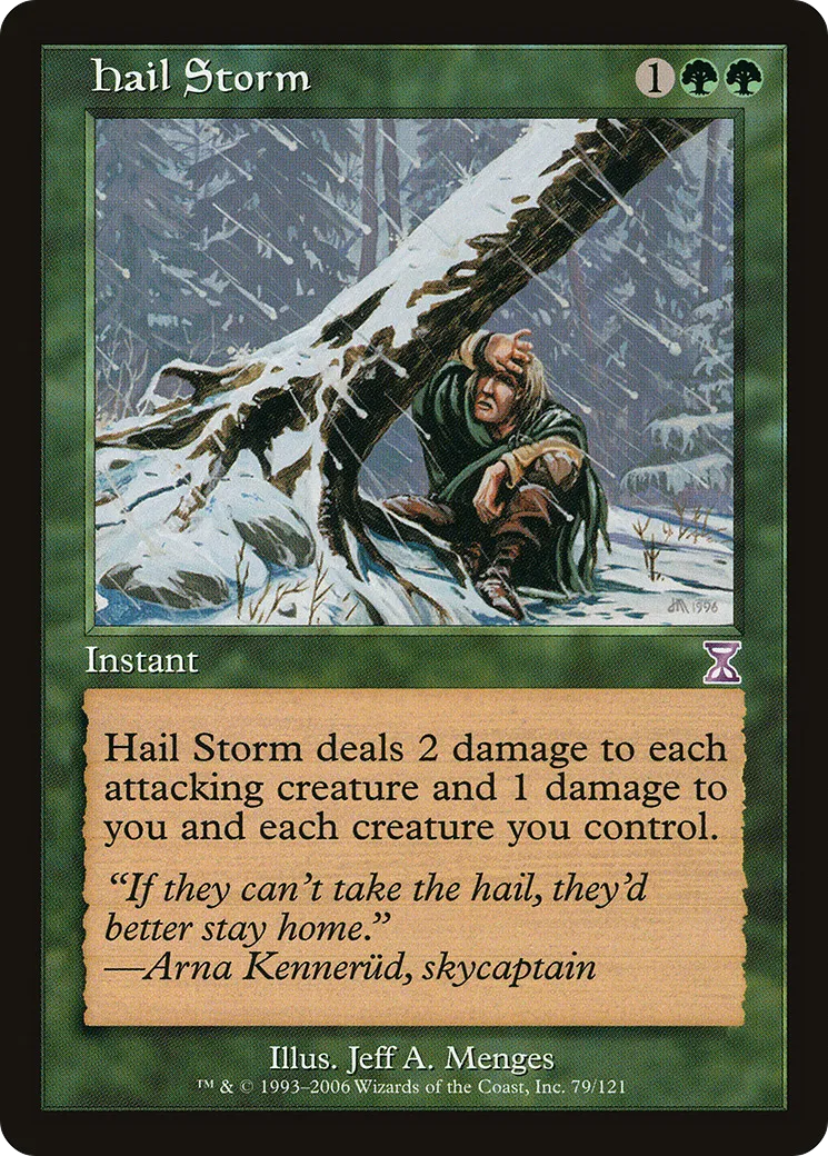 Orage de grêle — Time Spiral Timeshifted — Magic: The Gathering