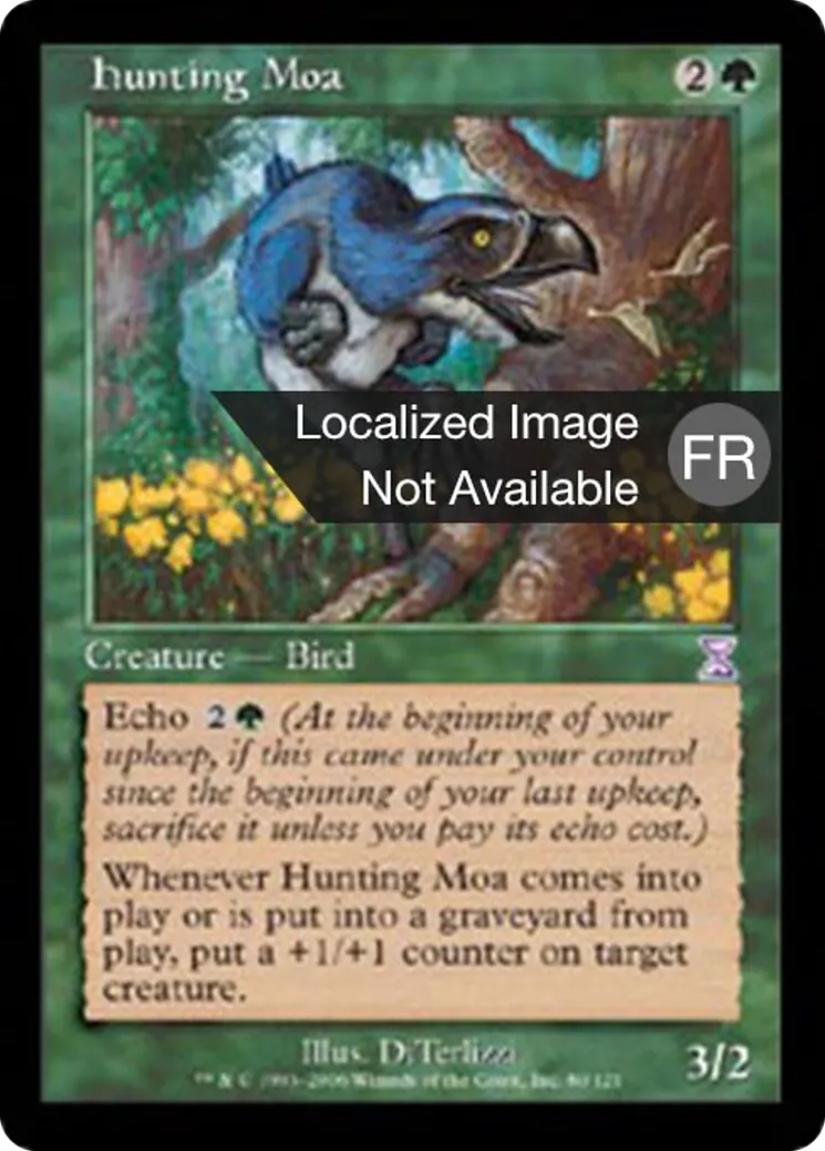 Moa chasseur — Time Spiral Timeshifted — Magic: The Gathering