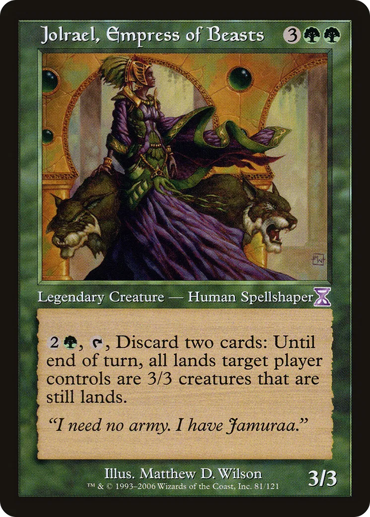 Jolrael, impératrice des bêtes — Time Spiral Timeshifted — Magic: The Gathering