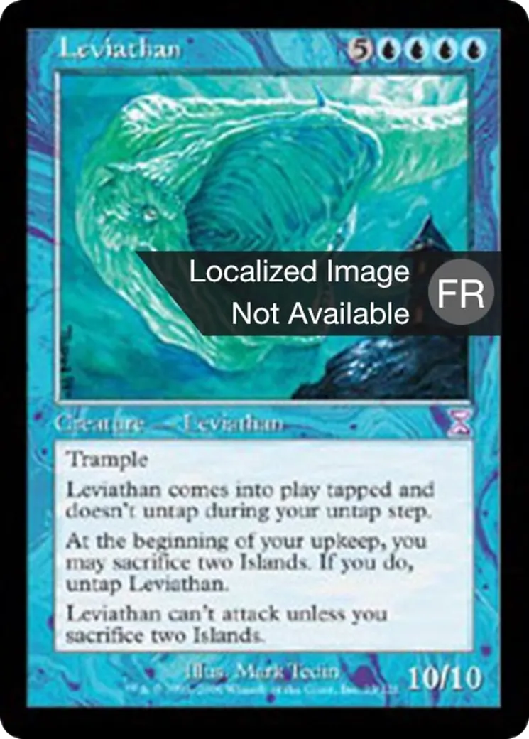 Léviathan — Time Spiral Timeshifted — Magic: The Gathering