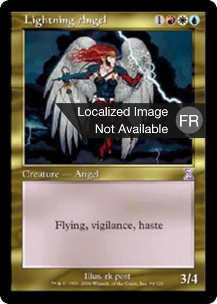 Ange d'éclair — Time Spiral Timeshifted — Magic: The Gathering
