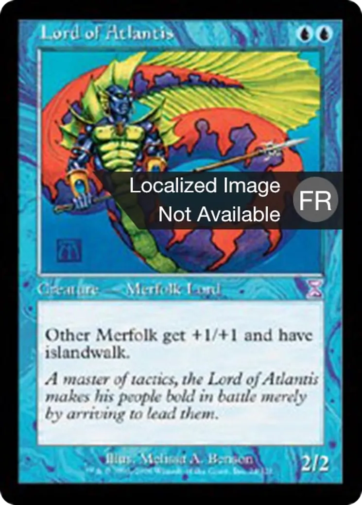 Seigneur de l'Atlantide — Time Spiral Timeshifted — Magic: The Gathering