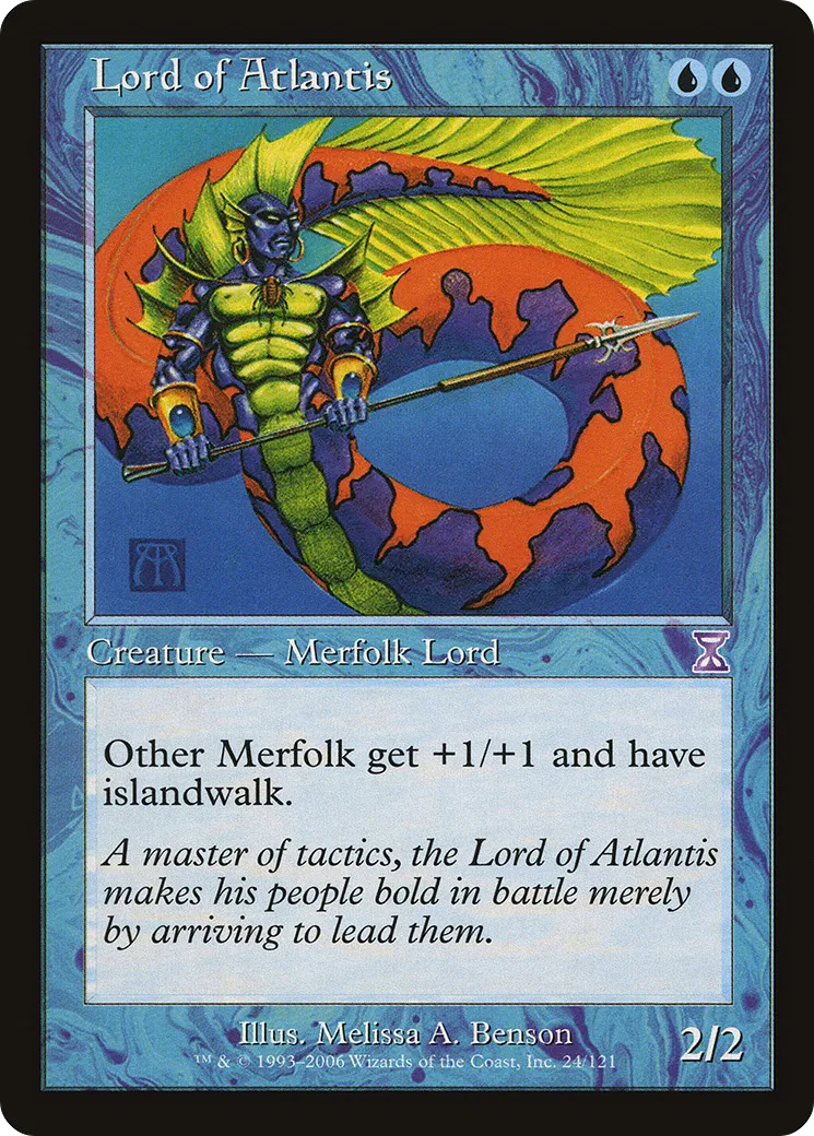 Lord of Atlantis — Time Spiral Timeshifted — Magic: The Gathering