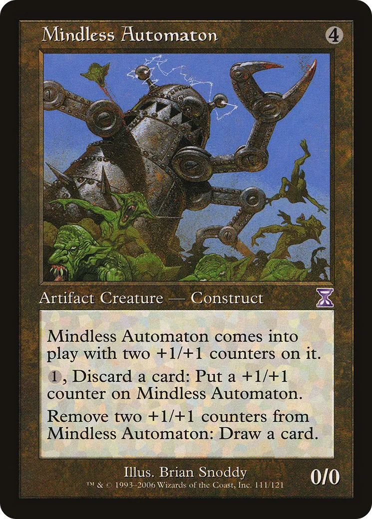 Automate abruti — Time Spiral Timeshifted — Magic: The Gathering