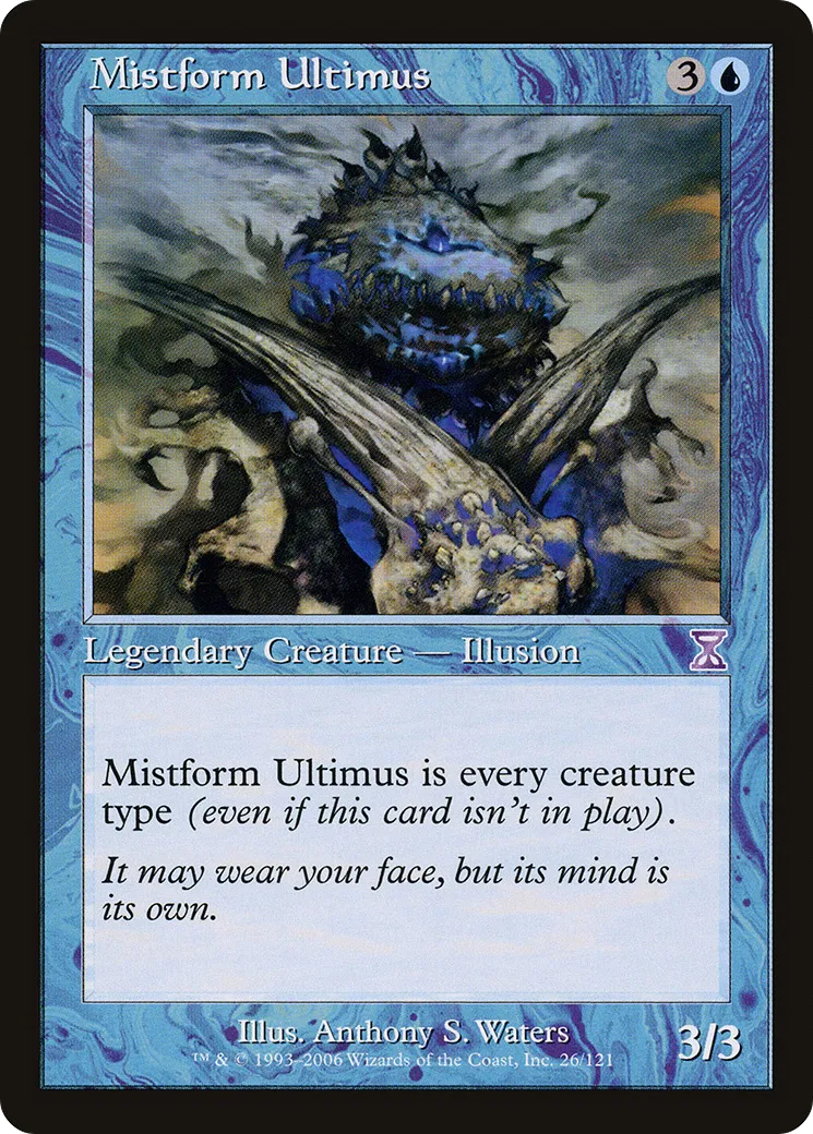 Mistform Ultimus — Time Spiral Timeshifted — Magic: The Gathering