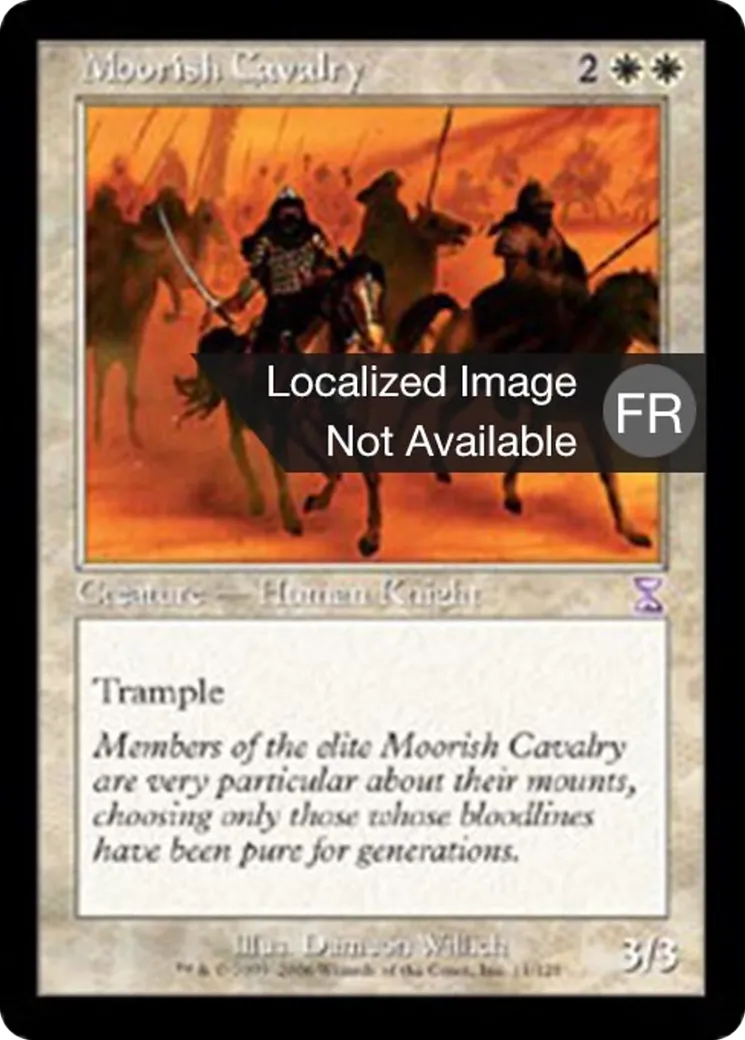 Cavalerie maure — Time Spiral Timeshifted — Magic: The Gathering