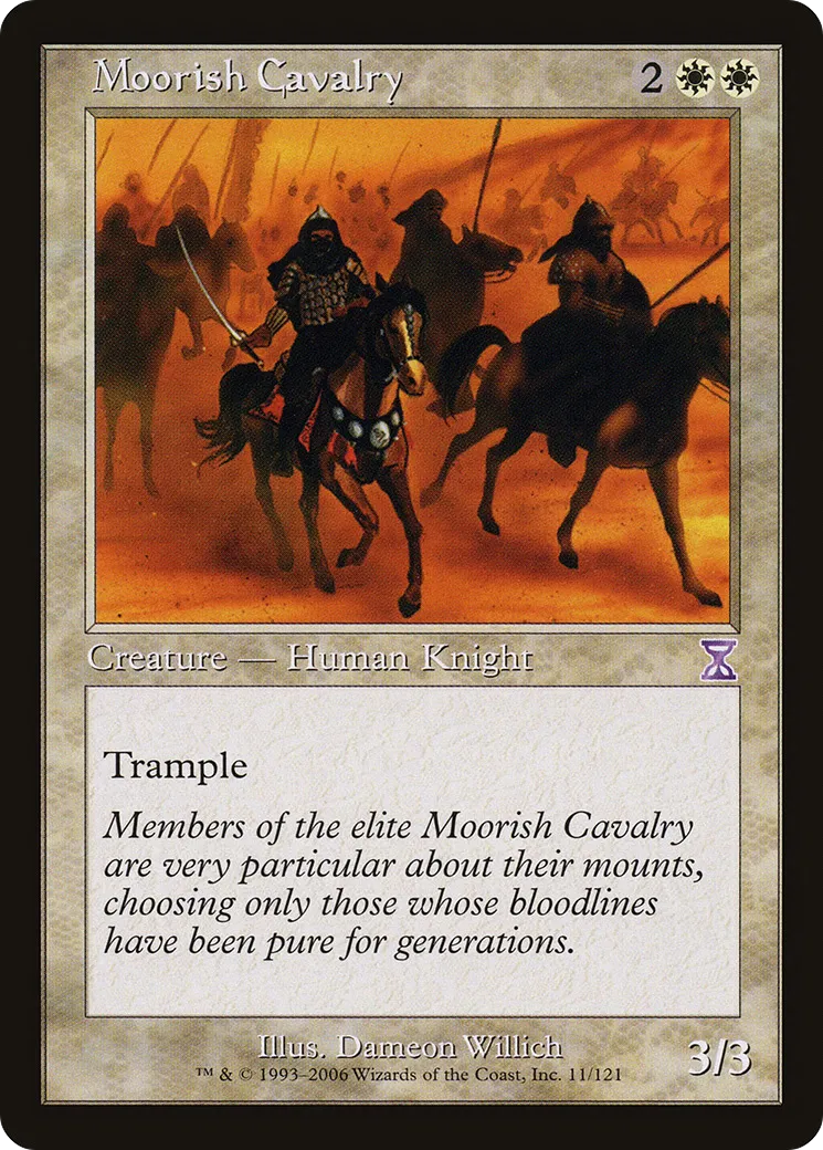 Moorish Cavalry — Time Spiral Timeshifted — Magic: The Gathering