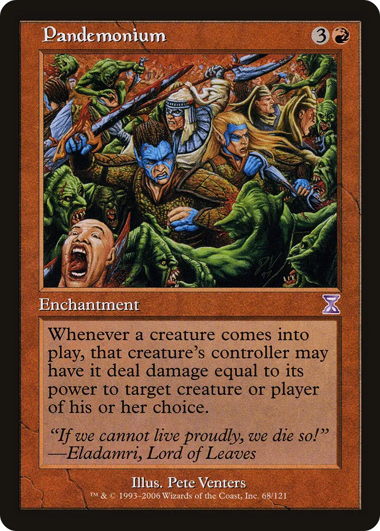 Pandemonium — Time Spiral Timeshifted — Magic: The Gathering