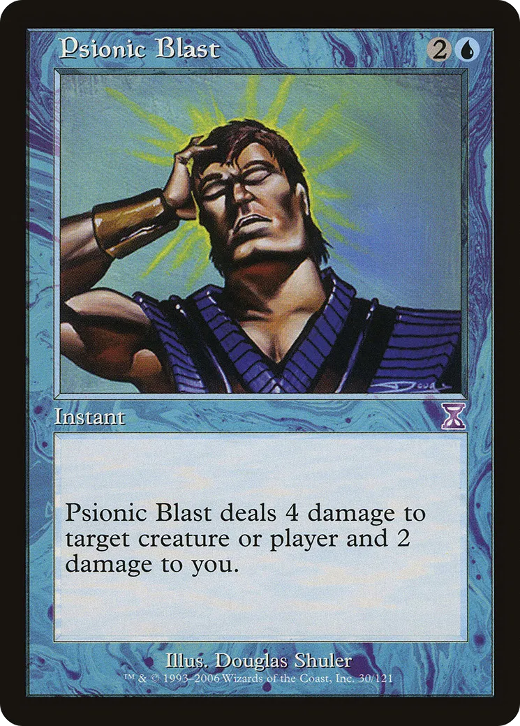 Salve psionique — Time Spiral Timeshifted — Magic: The Gathering