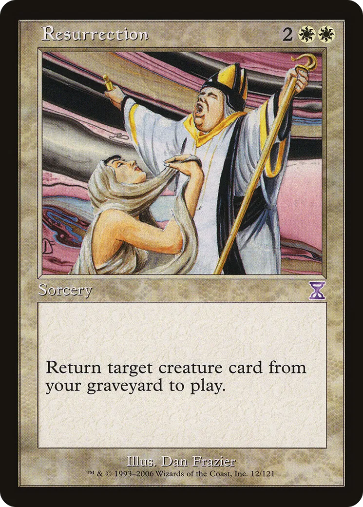Resurrection — Time Spiral Timeshifted — Magic: The Gathering