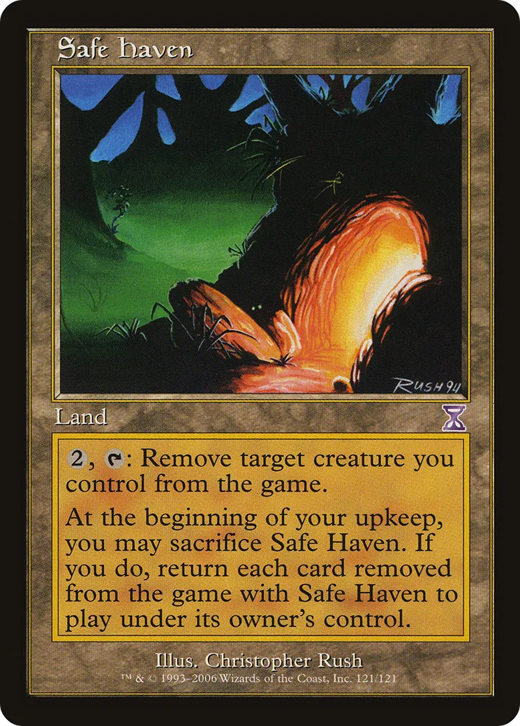 Havre de paix — Time Spiral Timeshifted — Magic: The Gathering