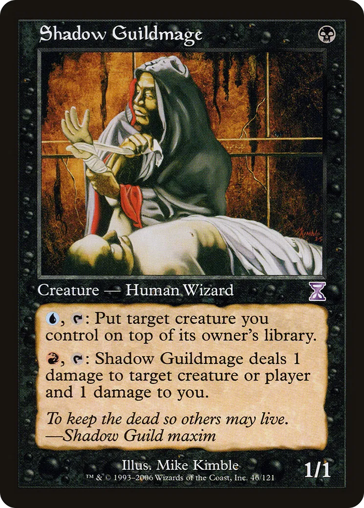 Shadow Guildmage — Time Spiral Timeshifted — Magic: The Gathering