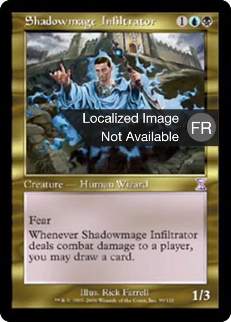 Infiltrateur ombremage — Time Spiral Timeshifted — Magic: The Gathering