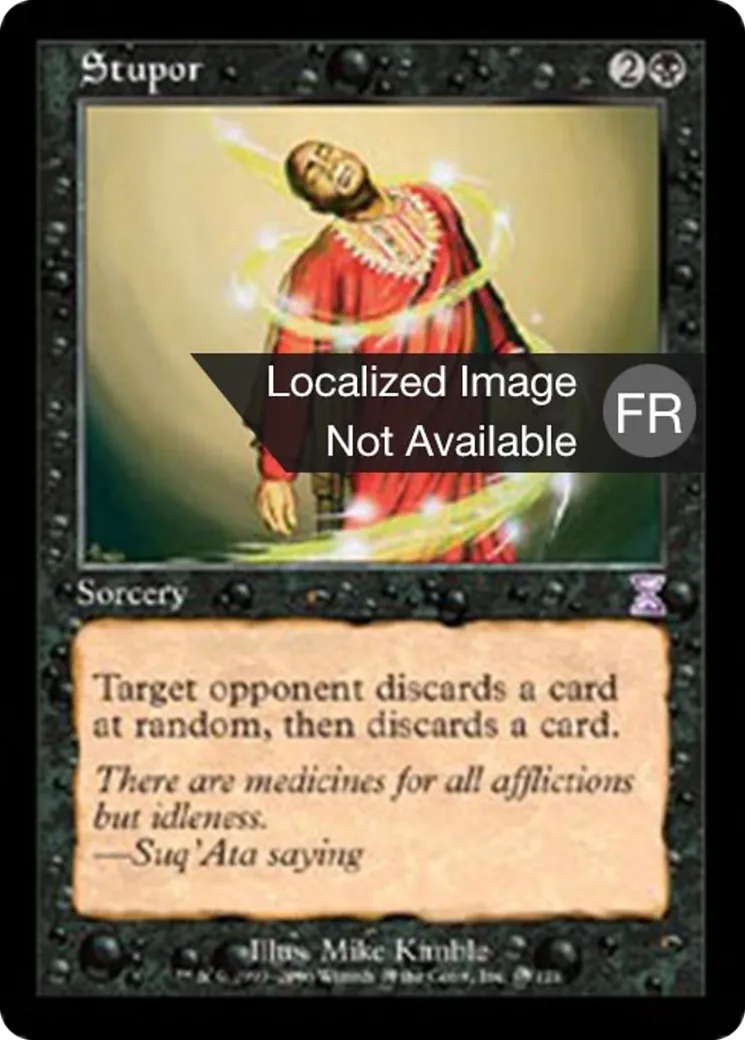 Stupeur — Time Spiral Timeshifted — Magic: The Gathering