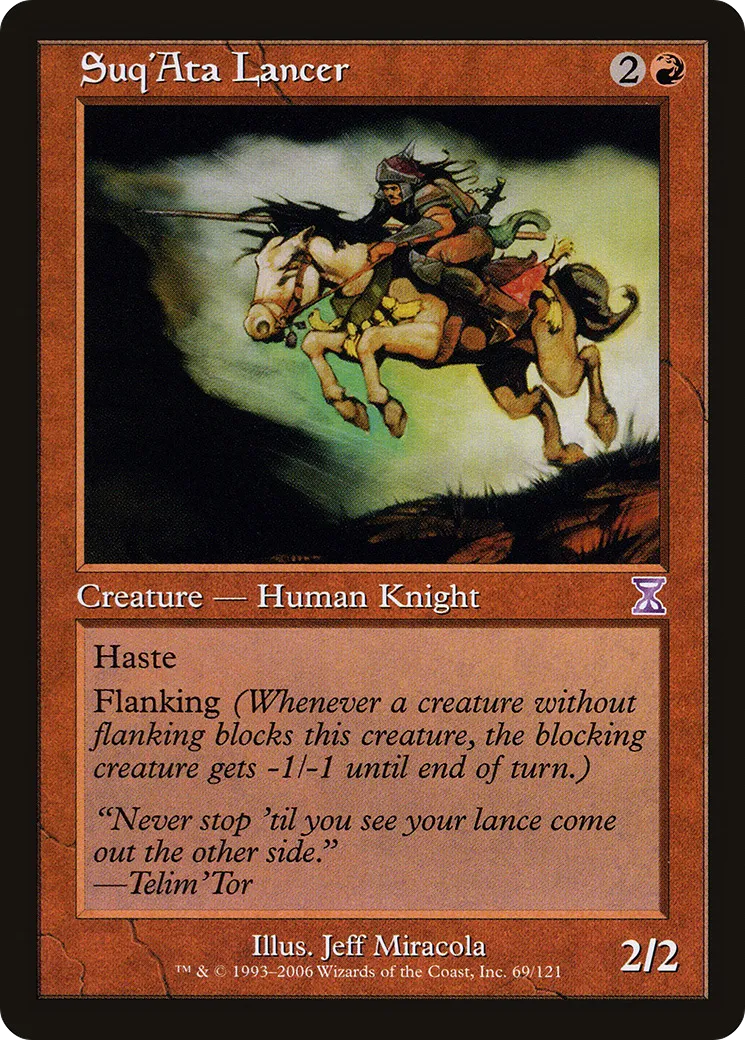 Suq'Ata Lancer — Time Spiral Timeshifted — Magic: The Gathering