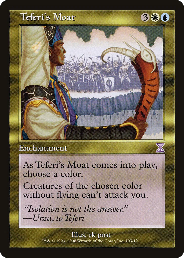 Teferi's Moat — Time Spiral Timeshifted — Magic: The Gathering