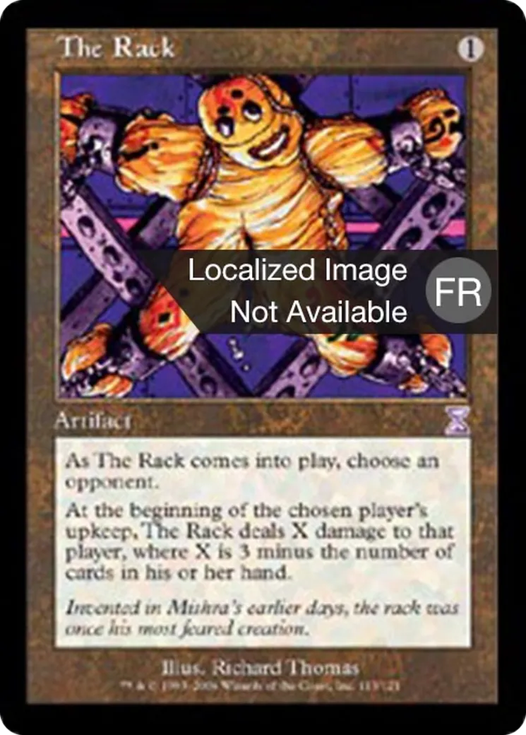 Chevalet de torture — Time Spiral Timeshifted — Magic: The Gathering