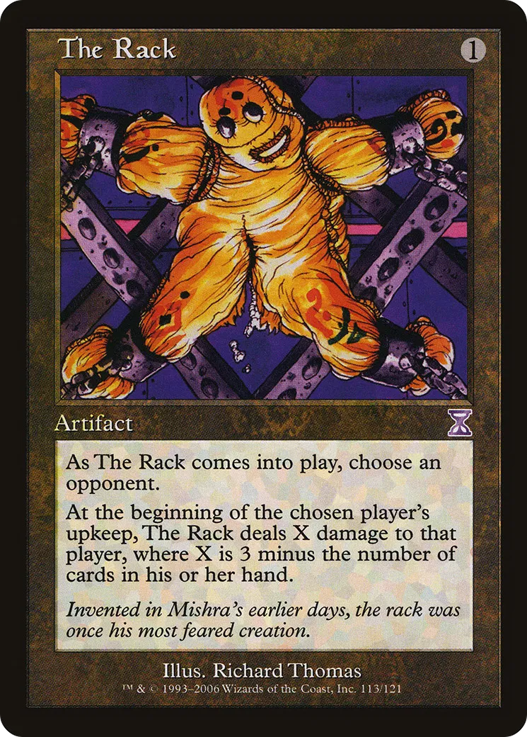 Chevalet de torture — Time Spiral Timeshifted — Magic: The Gathering