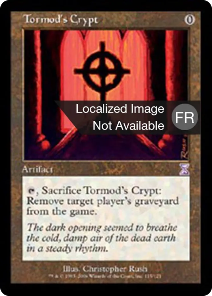 Crypte de Tormod — Time Spiral Timeshifted — Magic: The Gathering