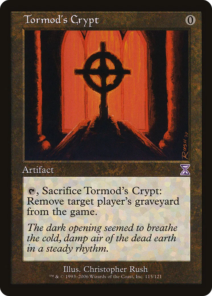 Tormod's Crypt from Time Spiral Timeshifted - Magic: The Gathering