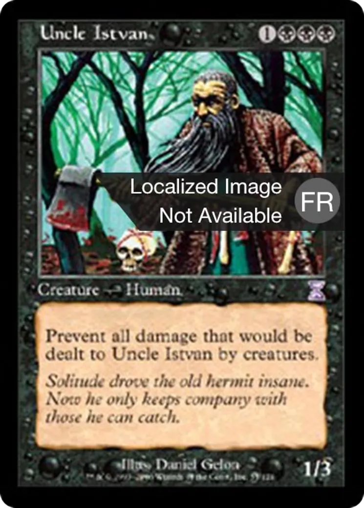 Oncle Istvân — Time Spiral Timeshifted — Magic: The Gathering