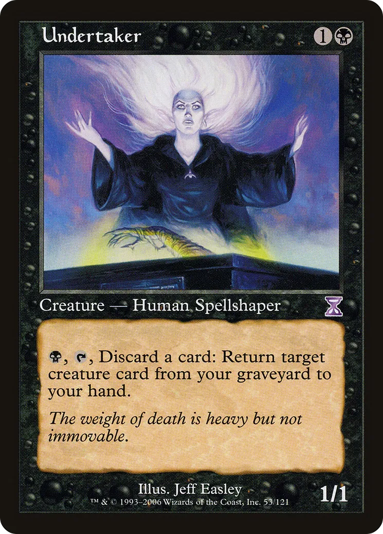 Undertaker — Time Spiral Timeshifted — Magic: The Gathering