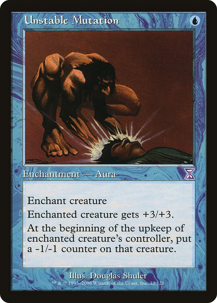 Unstable Mutation — Time Spiral Timeshifted — Magic: The Gathering