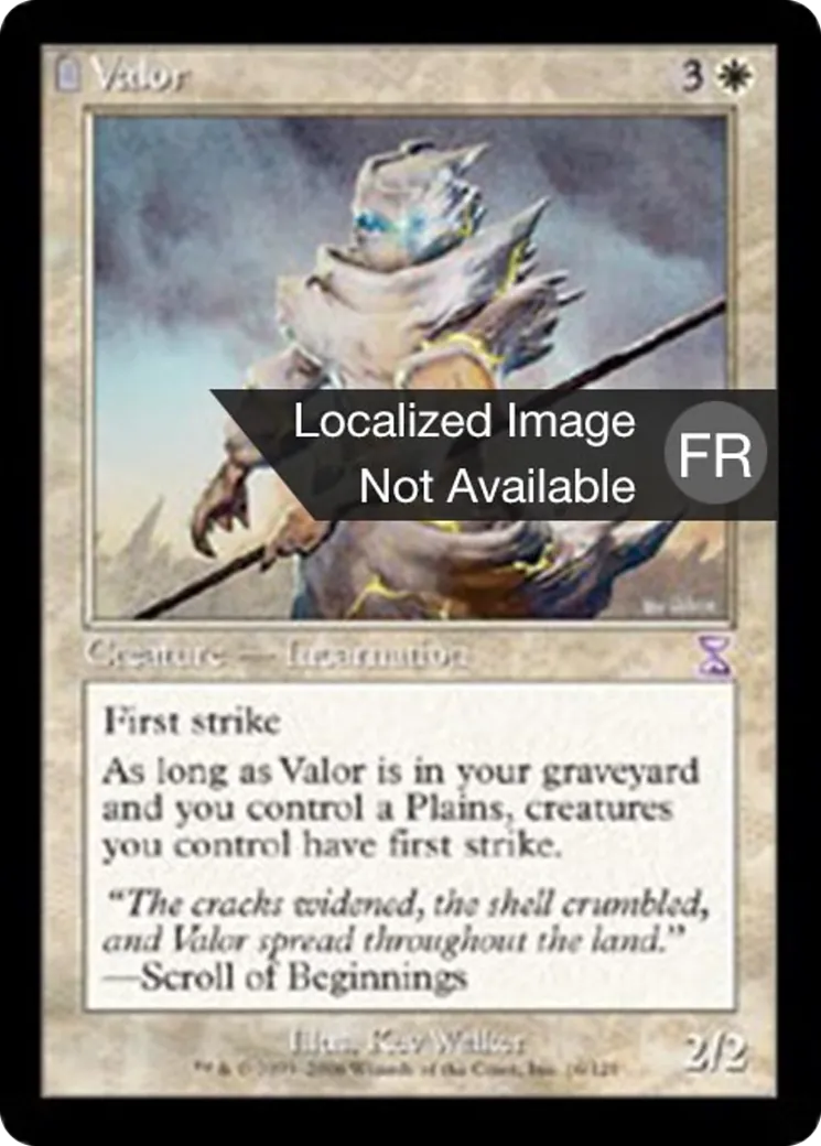 La Valeur — Time Spiral Timeshifted — Magic: The Gathering