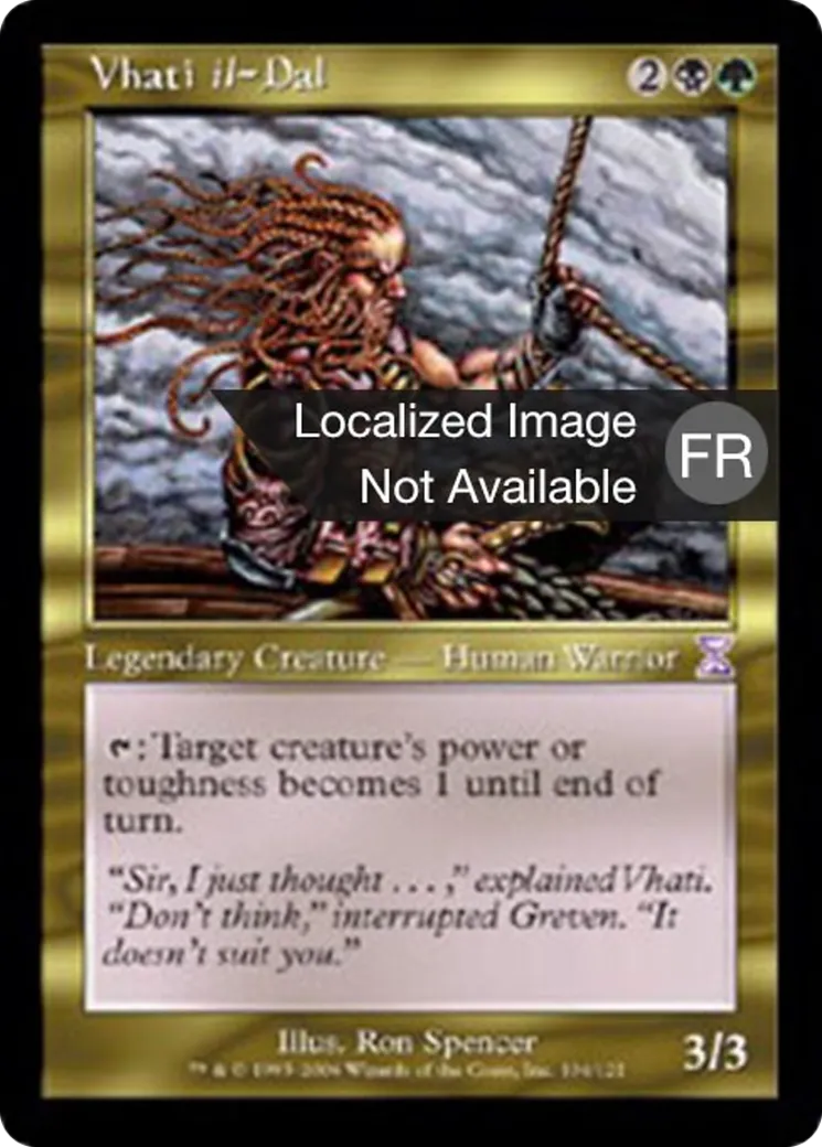 Vhati il-Dal — Time Spiral Timeshifted — Magic: The Gathering