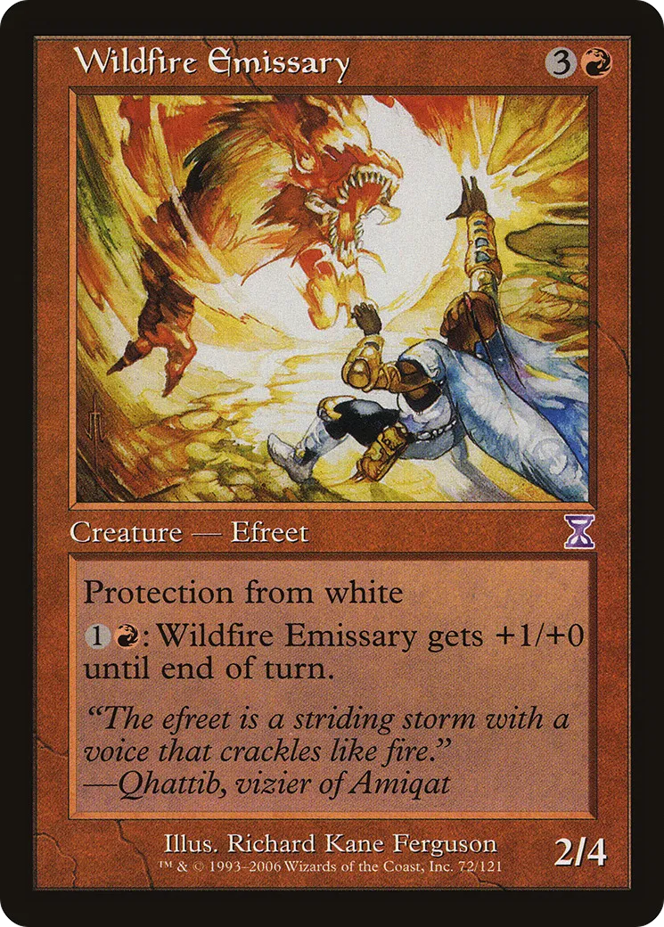 Wildfire Emissary — Time Spiral Timeshifted — Magic: The Gathering