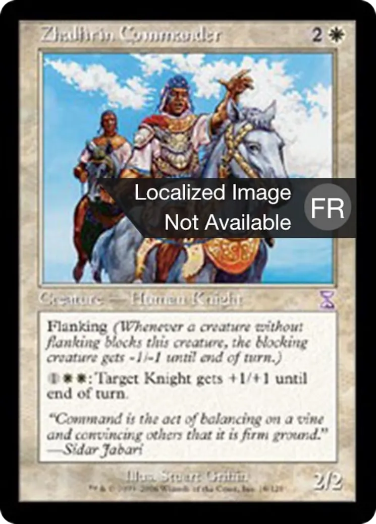 Commandant zhalfirín — Time Spiral Timeshifted — Magic: The Gathering