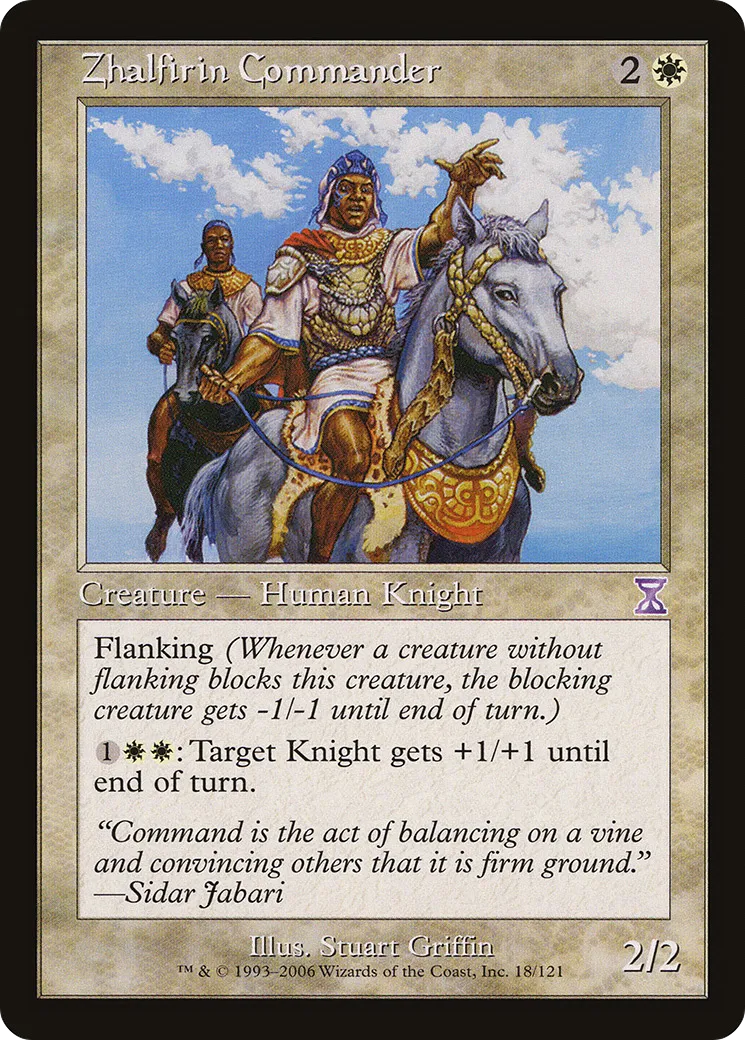 Zhalfirin Commander from Time Spiral Timeshifted - Magic: The Gathering