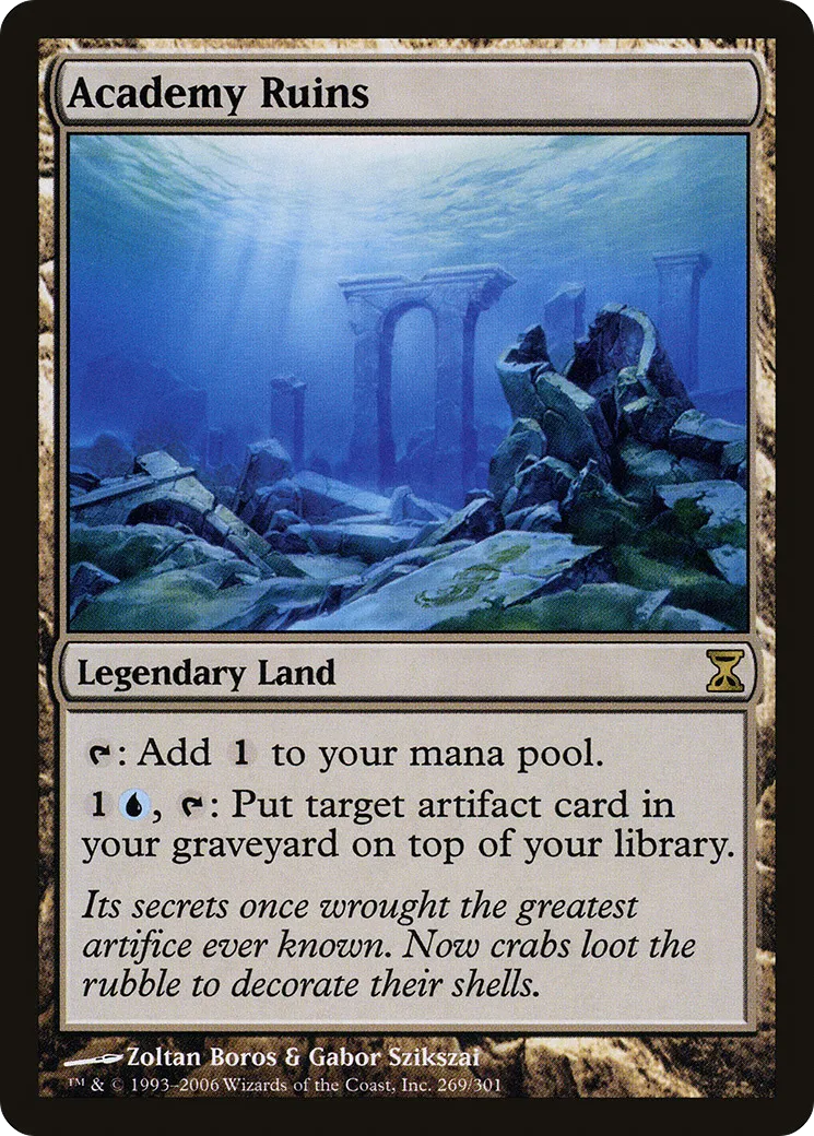 Academy Ruins from Time Spiral - Magic: The Gathering