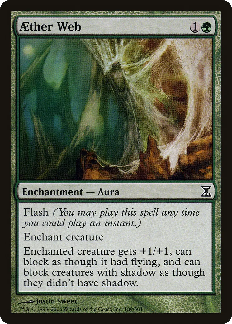 Aether Web — Time Spiral — Magic: The Gathering