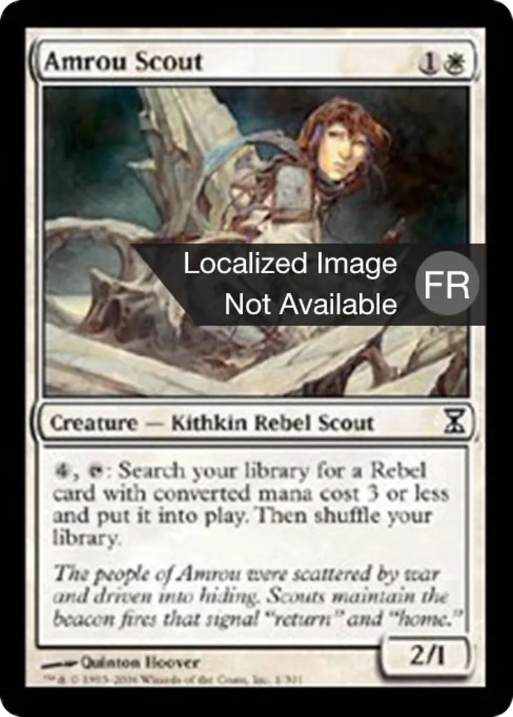 Éclaireuse amroue — Time Spiral — Magic: The Gathering