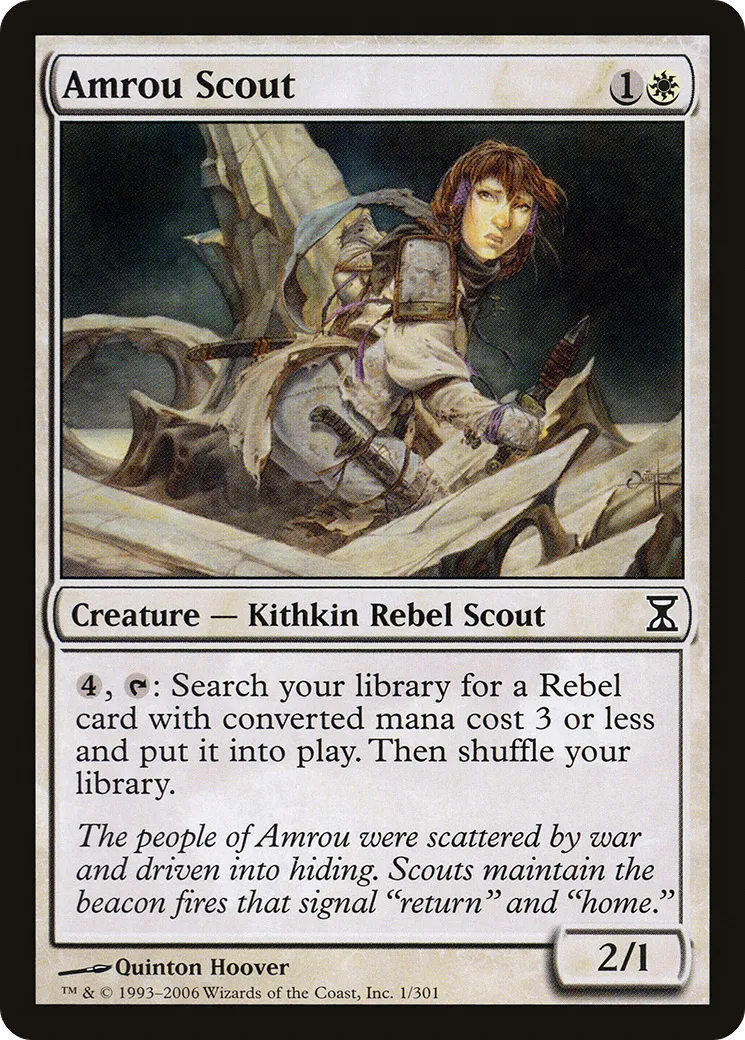 Éclaireuse amroue — Time Spiral — Magic: The Gathering