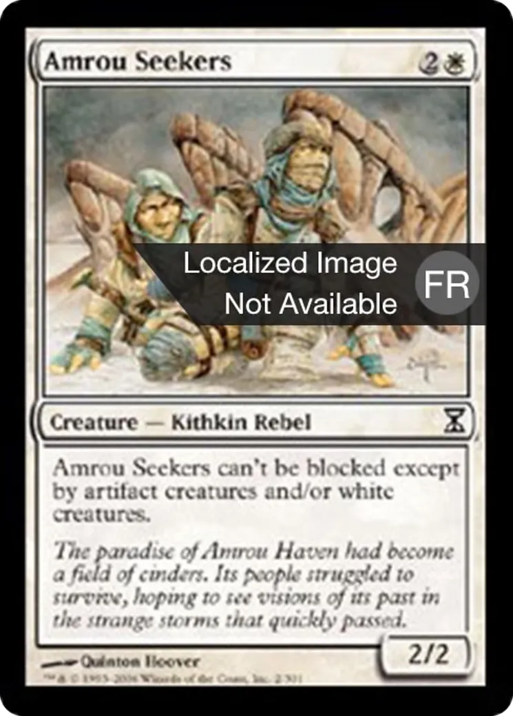Chercheurs amrous — Time Spiral — Magic: The Gathering